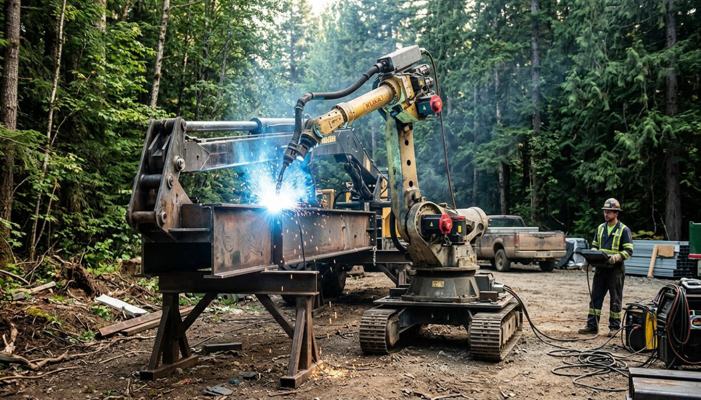 Cómo la mecano-soldadura impulsa la innovación en equipos forestales y ferroviarios